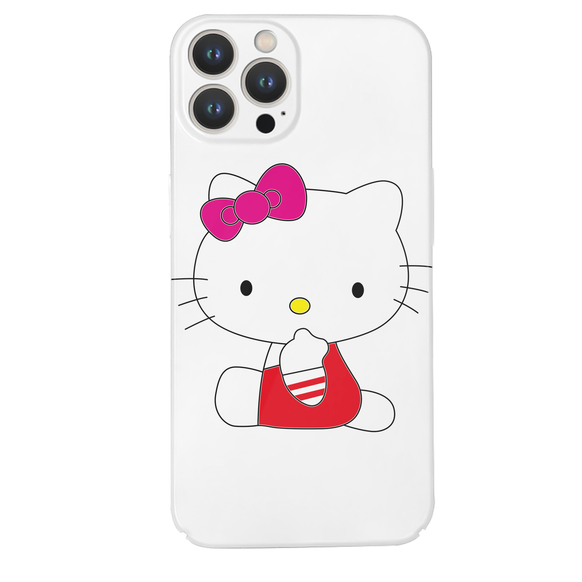 （画像用） Hello Kitty ハローキティ 【iPhone 14シリーズ対応】ハードケース